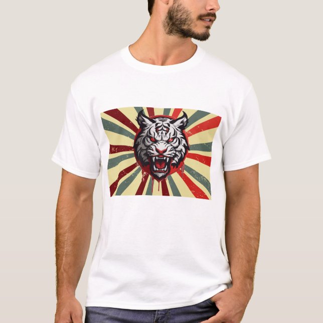T-shirt tiretro vintage customized (Devant)