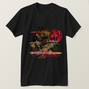 T-shirt Tireur d'élite Identifier Acquérir Éliminer