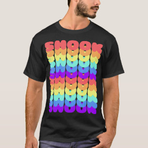 T-shirt Tirez sur le mème Gay LGBT Pride Rainbow Flag