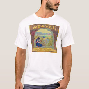 T-shirt Tisserand LabelPiru orange, CA