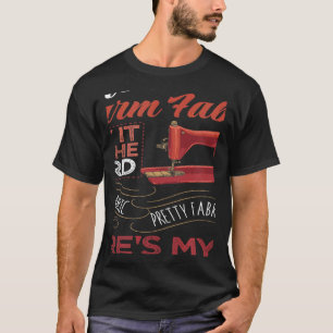 T-shirt Tissu Doux Par Le Jardin Machine À Coudre Quilting