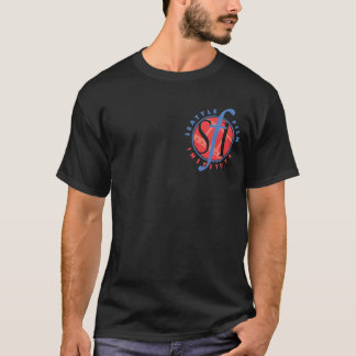 T-shirt Tissu foncé T de logo avant de SFI
