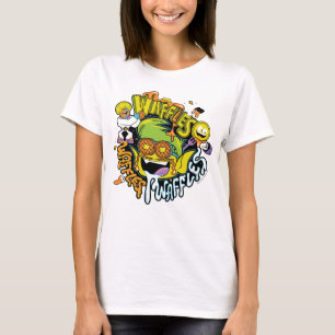 T-shirt Titans Ados, allez !   Beast Boy Waffles