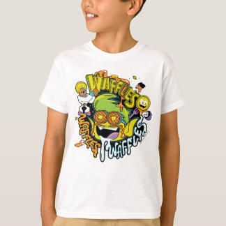 T-shirt Titans Ados, allez ! | Beast Boy Waffles