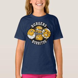 T-shirt Titans Ados, allez ! Burgers contre Burritos