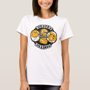 T-shirt Titans Ados, allez !   Burgers contre Burritos