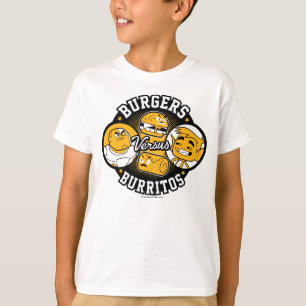 T-shirt Titans Ados, allez ! Burgers contre Burritos