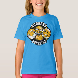 T-shirt Titans Ados, allez ! Burgers contre Burritos