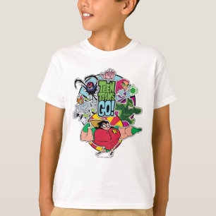 T-shirt Titans Ados, allez !   Graphique Groupe d'équipes