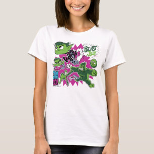 T-shirt Titans Ados, allez !   Les Shapeshifts Beast Boy