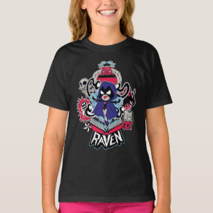 T-shirt Titans Ados, allez !   Raven puissance démoniaque 