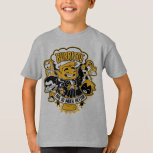 T-shirt Titans Ados, partez ! Beast Boy "Burritos Are Be