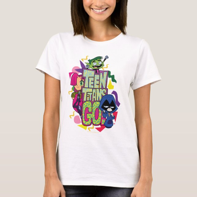 T-shirt Titans Ados, partez ! | Logo Poster de animal "Fil (Devant)