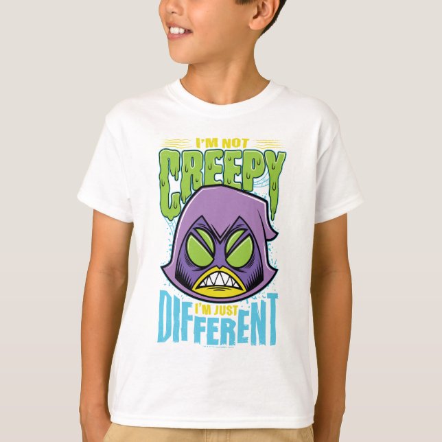 T-shirt Titans Ados, partez ! | Raven "Pas Déplaisant je s (Devant)