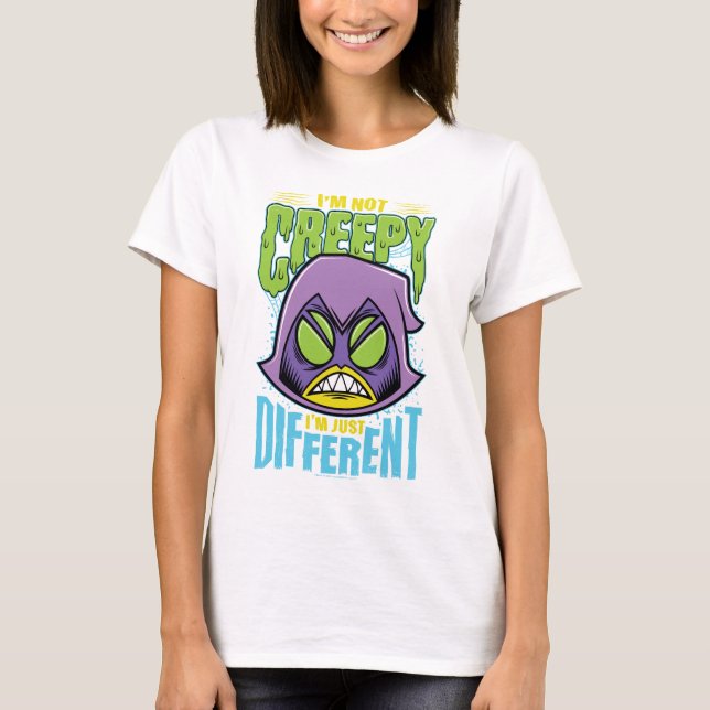 T-shirt Titans Ados, partez ! | Raven "Pas Déplaisant je s (Devant)