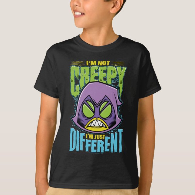 T-shirt Titans Ados, partez ! | Raven "Pas Déplaisant je s (Devant)
