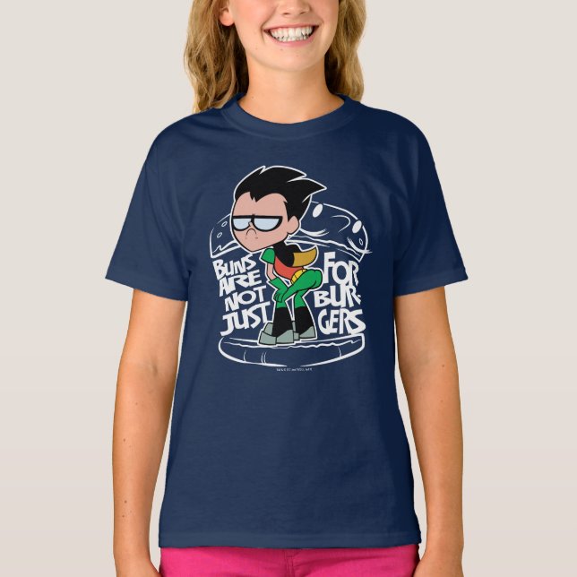 T-shirt Titans Ados, partez ! | Roboty Booty Scooty Buns (Devant)