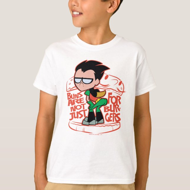 T-shirt Titans Ados, partez ! | Roboty Booty Scooty Buns (Devant)