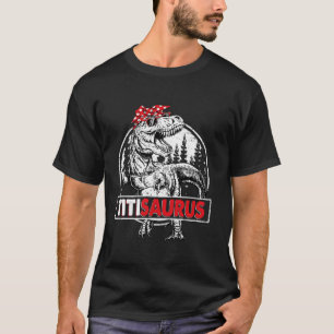 T-shirt Titisaurus T rex Dinosaur Titi Saurus Fête des mèr