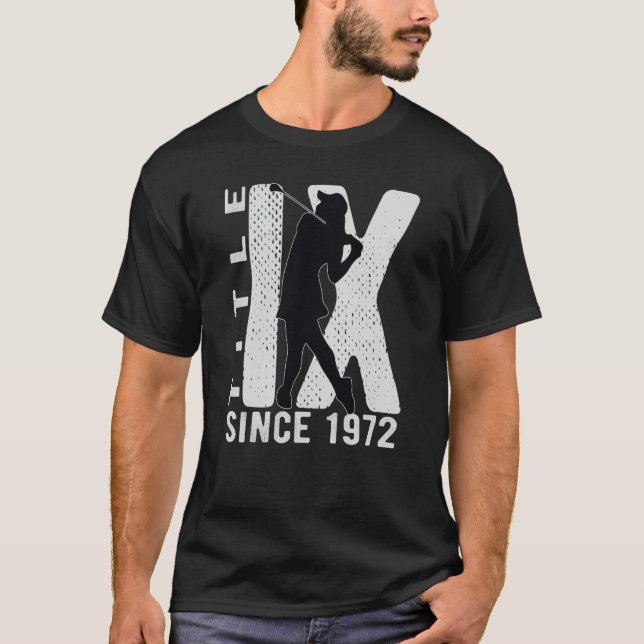 T-shirt Title IX 50th Anniversary US Education Amendments  (Devant)
