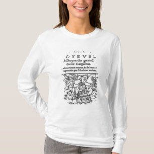 T-shirt Titlepage de "Gargantua" par Francois Rabelais