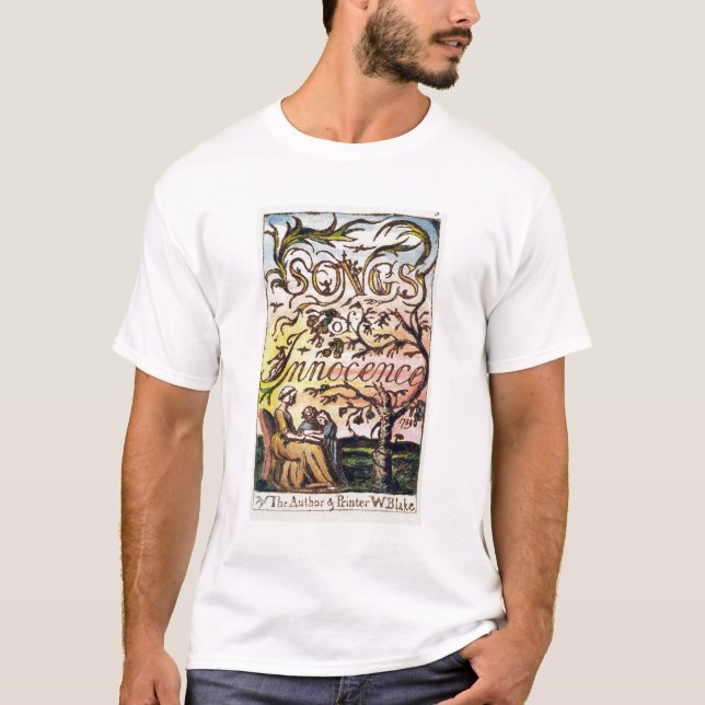 T-shirt Titlepage des 'chansons de l'innocence et (Devant)
