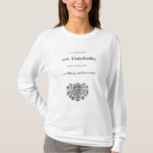 T-shirt Titlepage 'des essais philosophiques