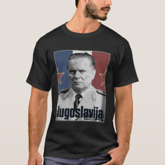 T-shirt Tito Yougoslavie Juyougoslave Balkan yougoslave