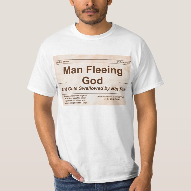 T-shirt Titre biblique : Jonah (Devant)