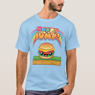 T-shirt Titre de Burger Happy Jump