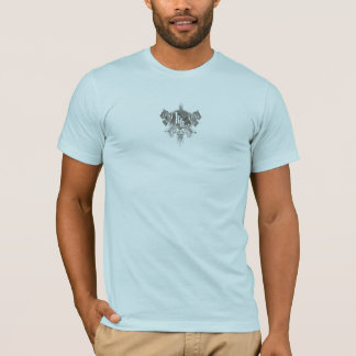 T-shirt Titre de chevalier - prenez les amis, bleus