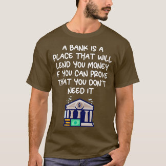 T-shirt titre de finance amusant 14