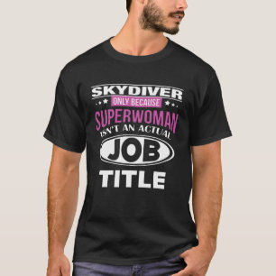 T-SHIRT TITRE DE MÉTIER PARACHUTISTE