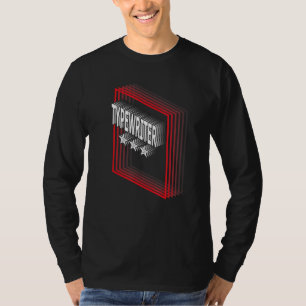 T-shirt Titre de poste de dactylo Appréciation Rétro