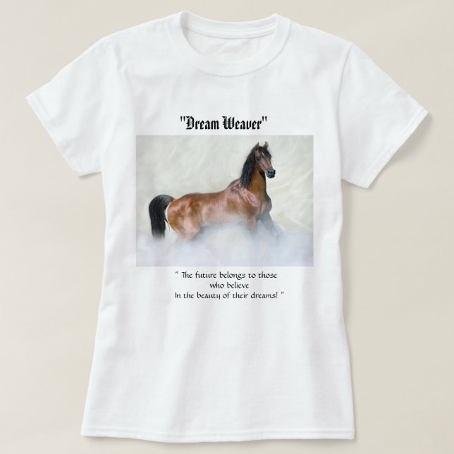 T-shirt TITRE - DREAM WEAVER - famille, options, blanc, (Design devant)