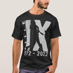T-shirt Titre IX 50e anniversaire Amendements américains s