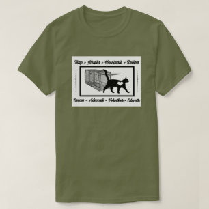 T-shirt TNR CAT Secourt Piège Neuter Vaccinant Retour
