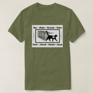 T-shirt TNR CAT Secourt Trap Neuter Vaccinate Return