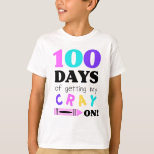 T-shirt to celebrate 100 days of Kindergarten