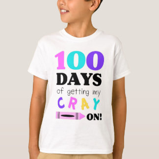 T-shirt to celebrate 100 days of Kindergarten