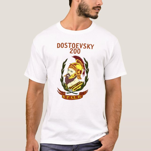 T-Shirt to the 200th anniversary of Dostoevsky (Front)