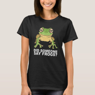 T-shirt Toad Pour Une Étudier Collecteur De Grenouille 1