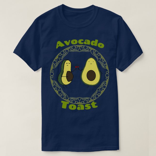 T-shirt Toast Avocado 7 (Design devant)