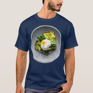 T-shirt Toast Avocado Avec Oeuf