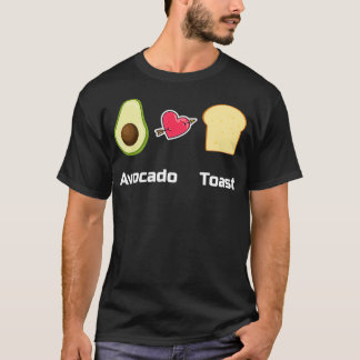 T-shirt Toast Avocado Couples Avocado