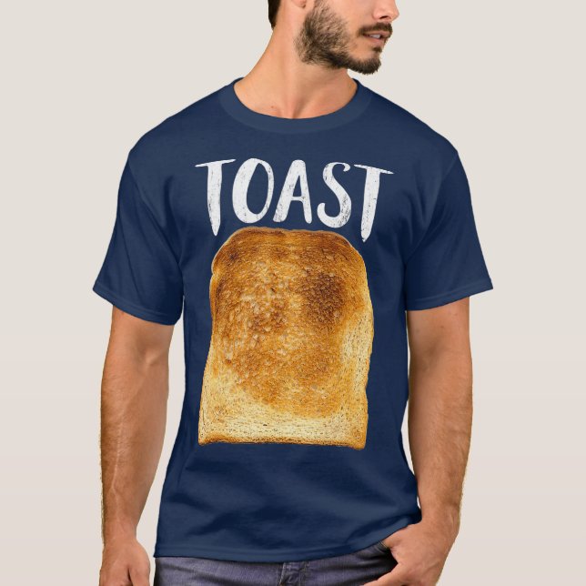 T-shirt Toast costume Halloween Funny Bread Lover Poison (Devant)