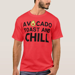 T-shirt Toast Et Refroidissement Avocado 2