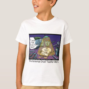 T-shirt Toast Mafia Drôle Offbeat Cartoon Cadeaux et Tee -