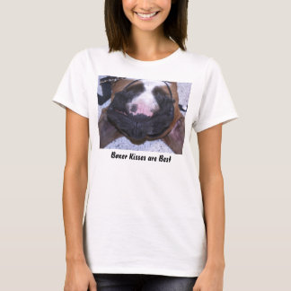 T-shirt Toby, baisers de boxeur sont le meilleur