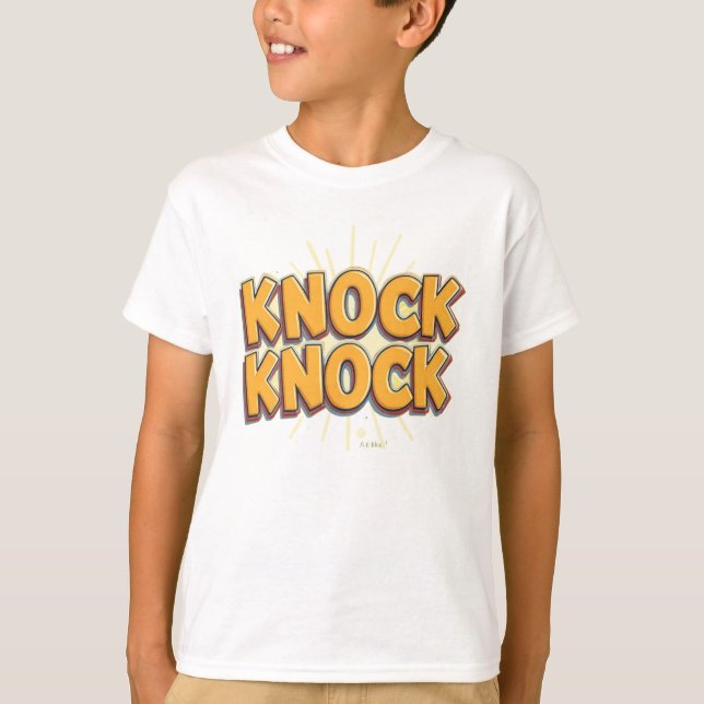 T-shirt Toc toc (Devant)